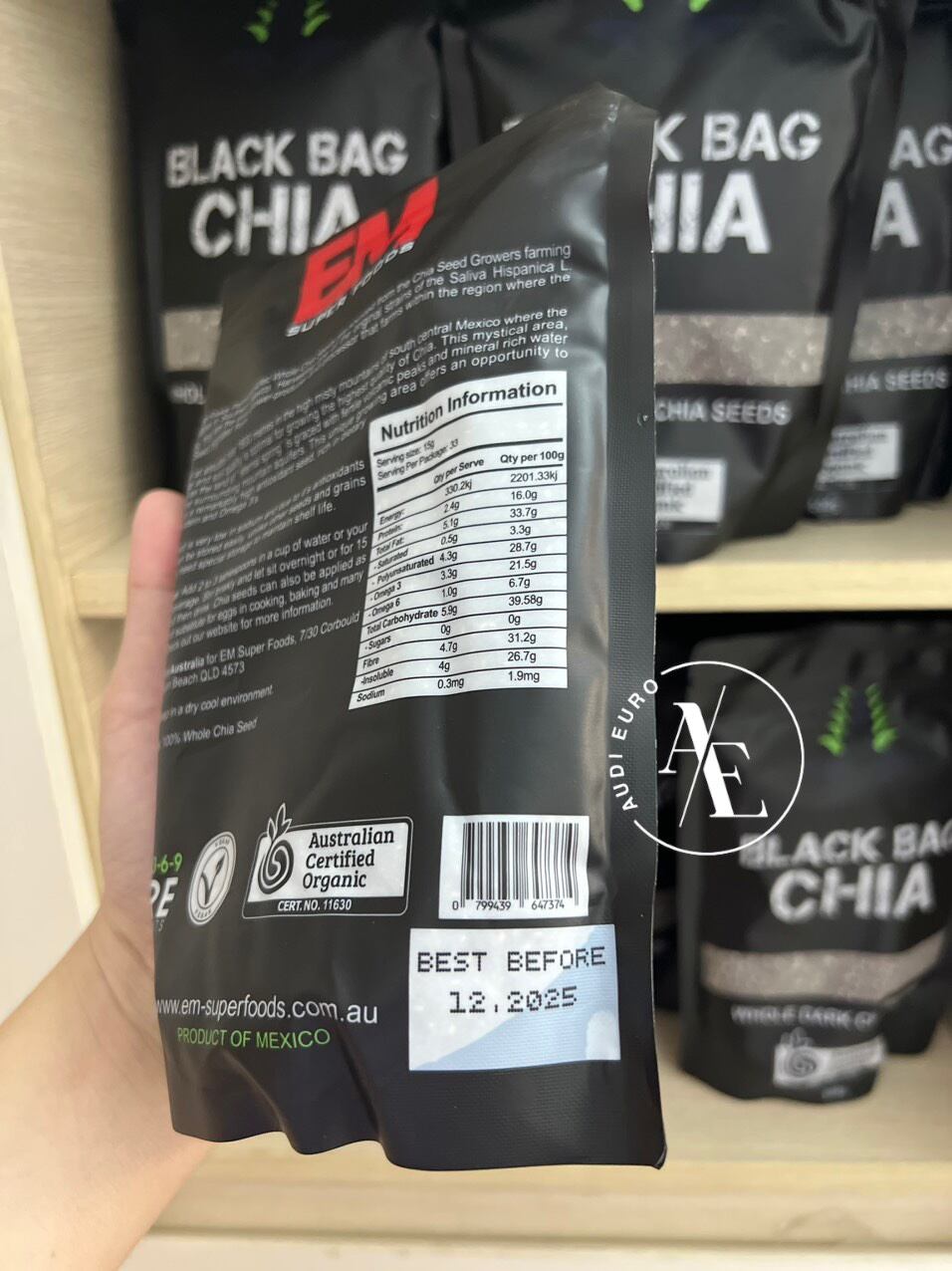 Hạt chia đen úc gói 500g - ảnh sản phẩm 7