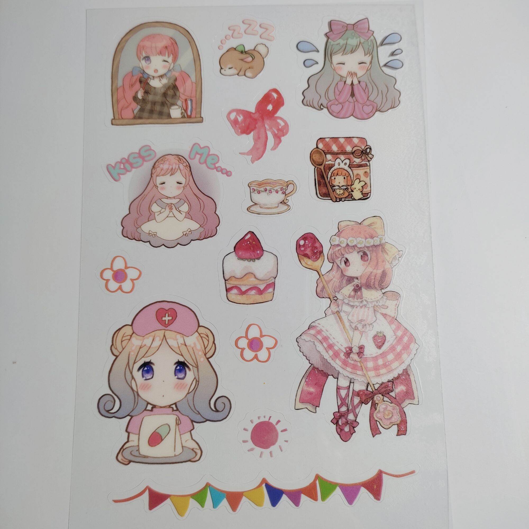 Lẻ 1 tấm hình dán sticker chống thấm nước (giao ngẫu nhiên)