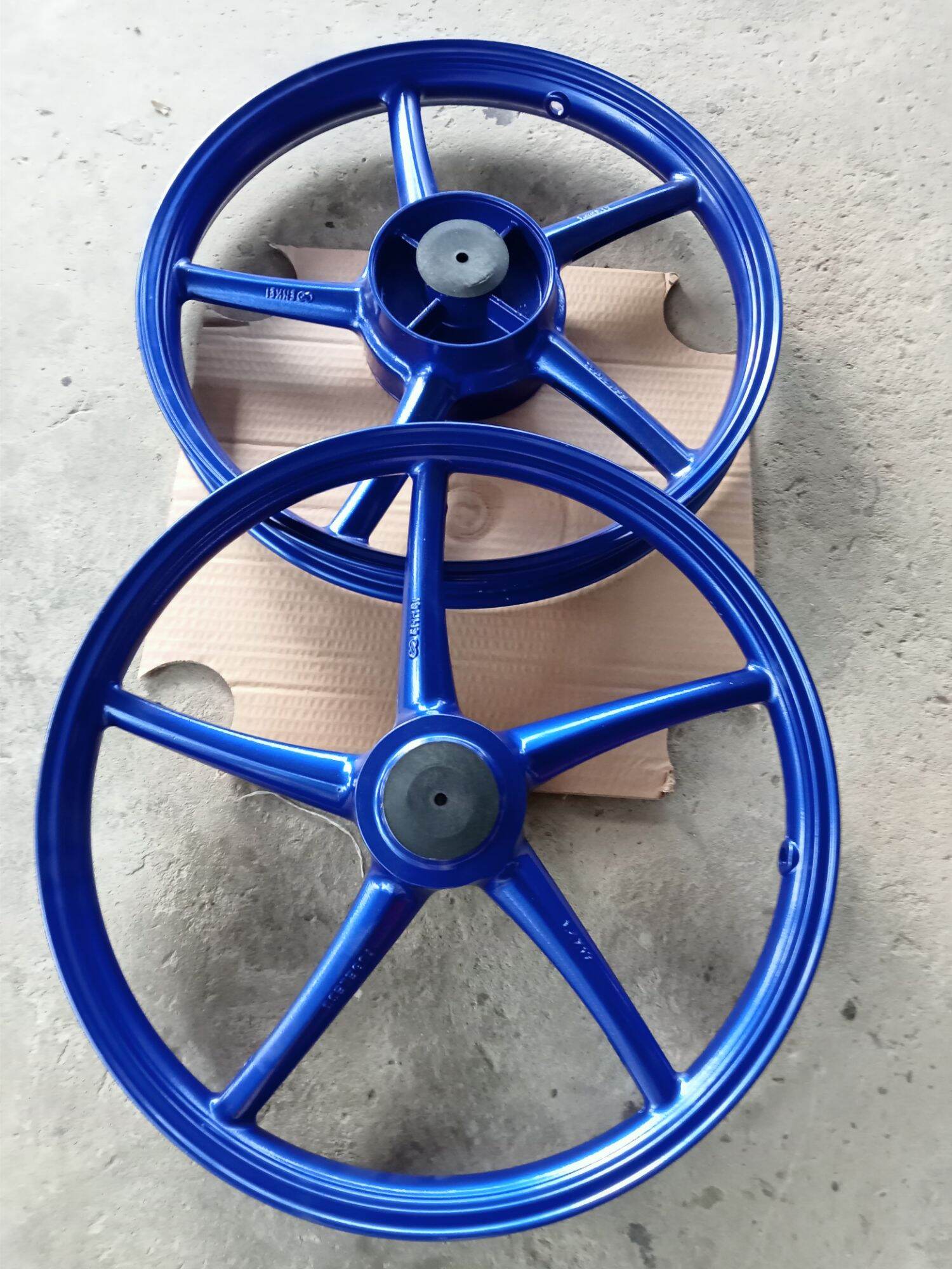 cặp mâm 5 cây RCB sirius xanh kiểu cao cấp.