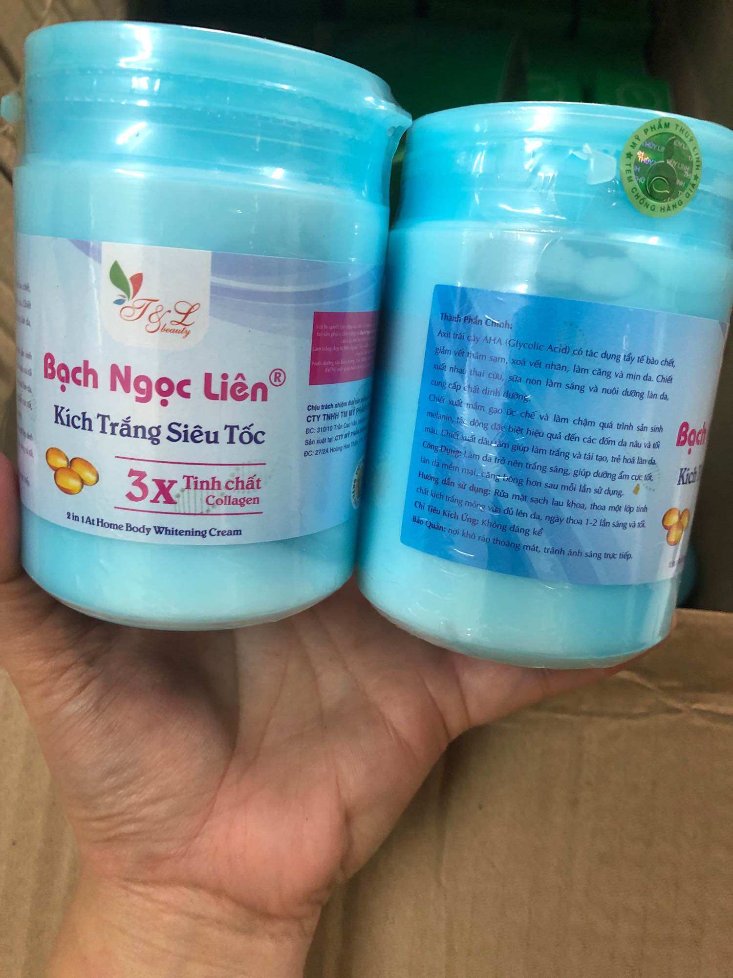 Kem kích trắng bạch ngọc liên