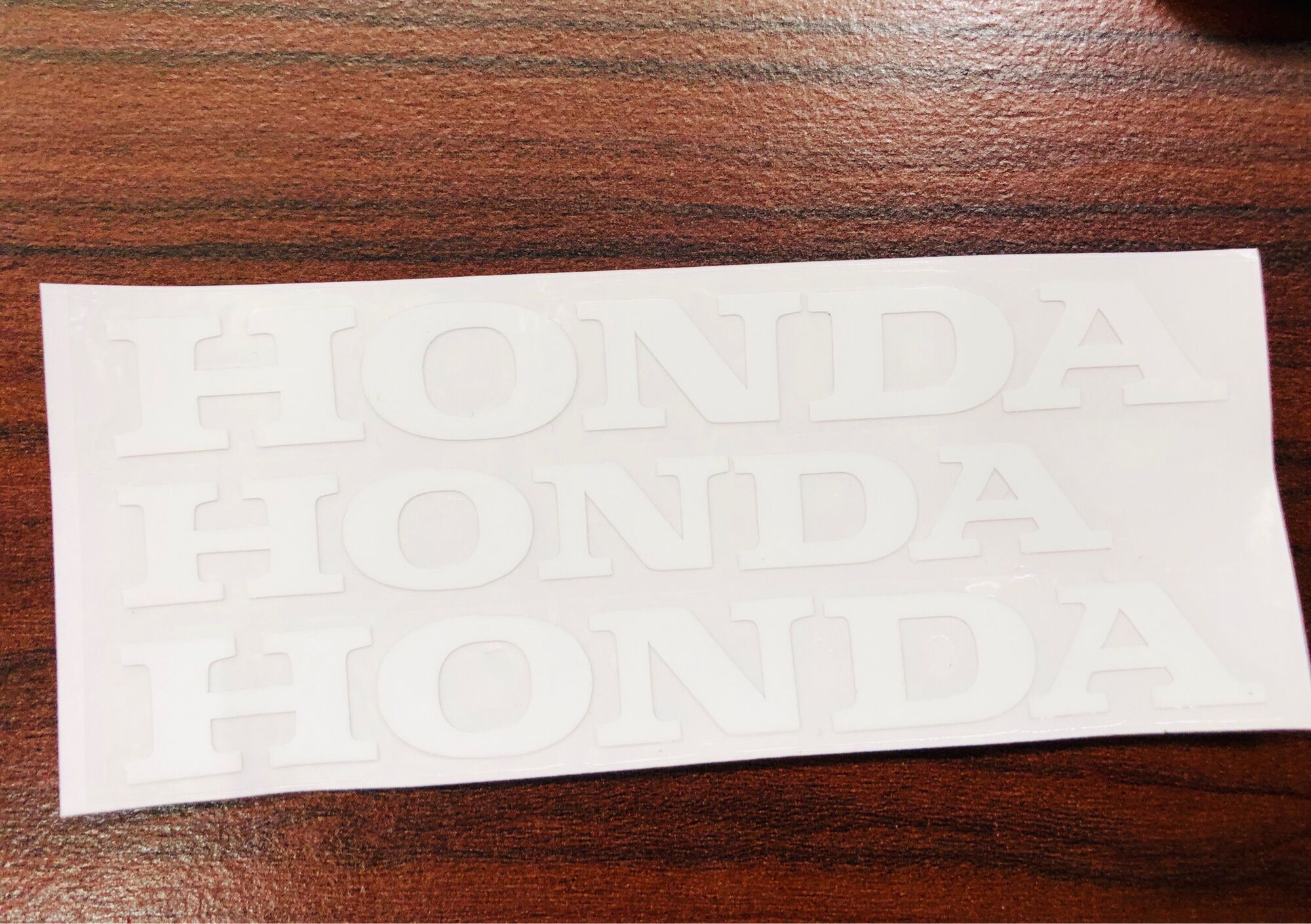 CHỮ HONDA BỬNG VISION TRẮNG DECAL