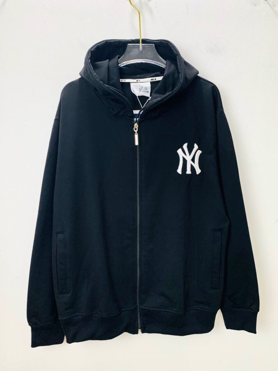 Áo khoác thun cotton MLB