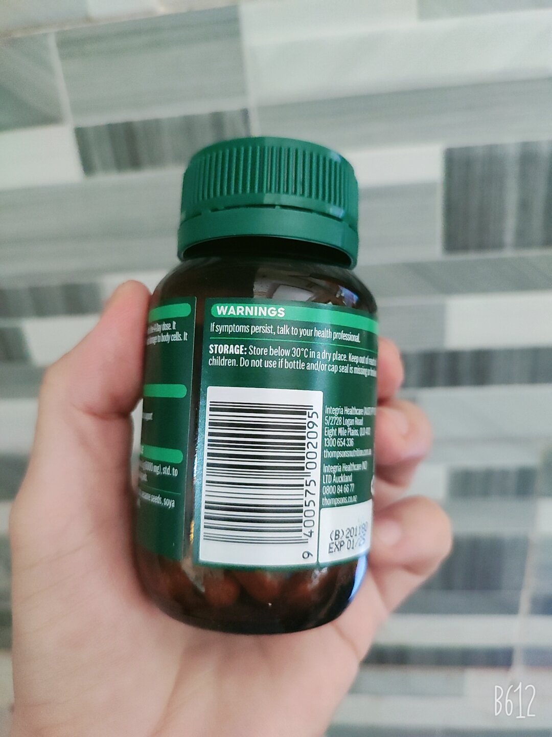 (Mẫu mới 2022)Viên uống bổ não  GINGKO THOMPSON 6000MG úc