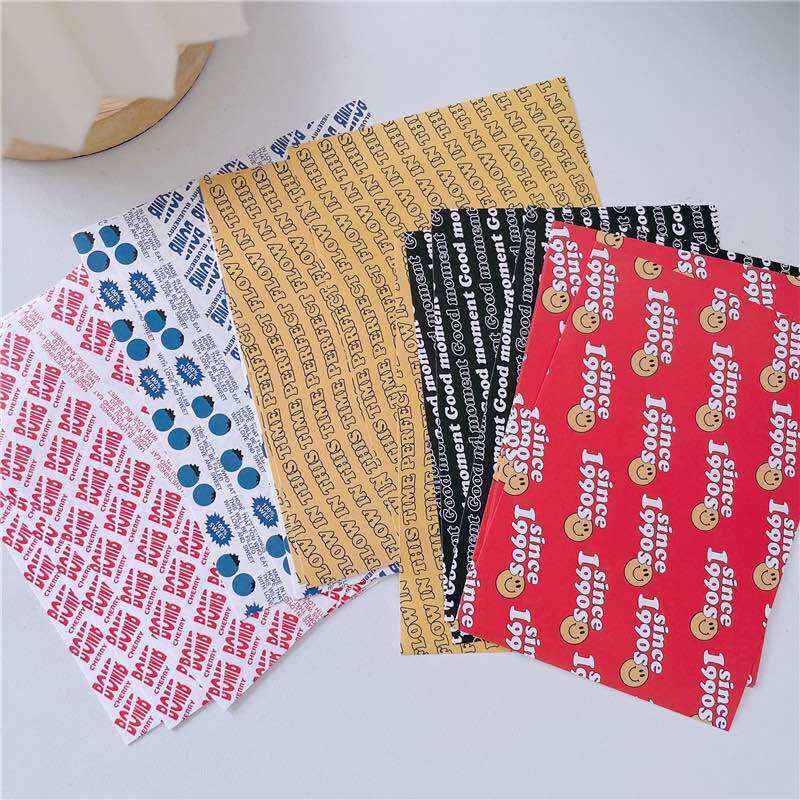GIẤY NỀN BACKGROUND SIZE A5 NHÉT TOPLOADER, SHEET BINDER TRANG TRÍ DÁN TƯỜNG KPOP RETRO