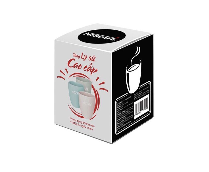 [Giao màu ngẫu nhiên]Ly sứ Nescafe