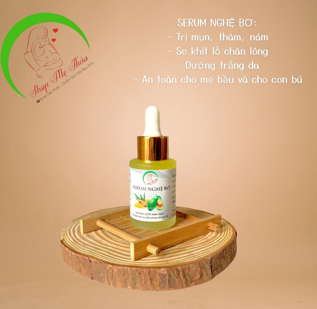 SERUM NGHỆ BƠ (HANDMADE)