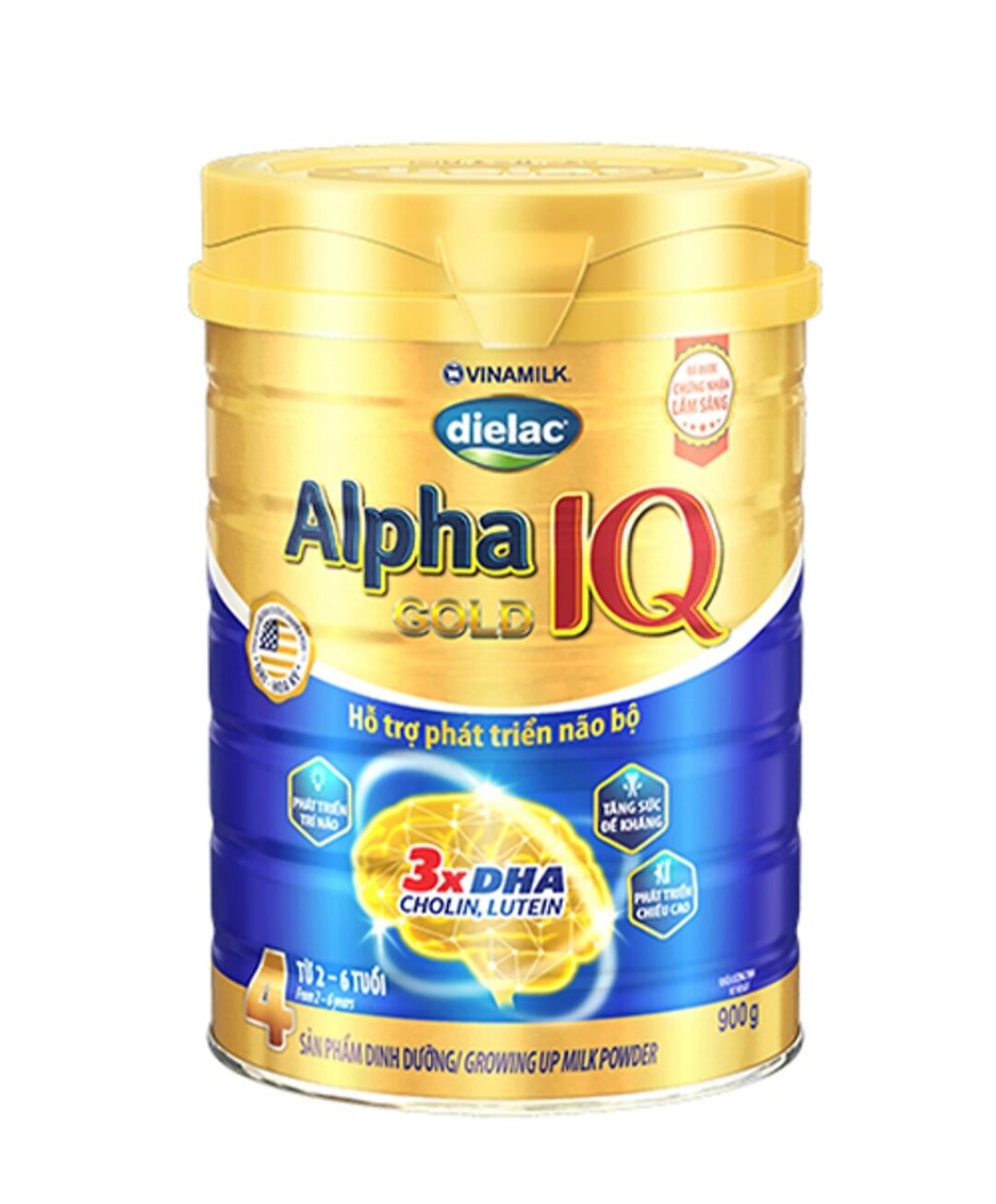 Sữa bột alpha gold 4 900g