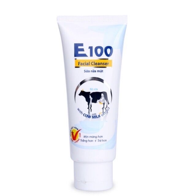 Sữa rửa mặt có bò e100 80 ml