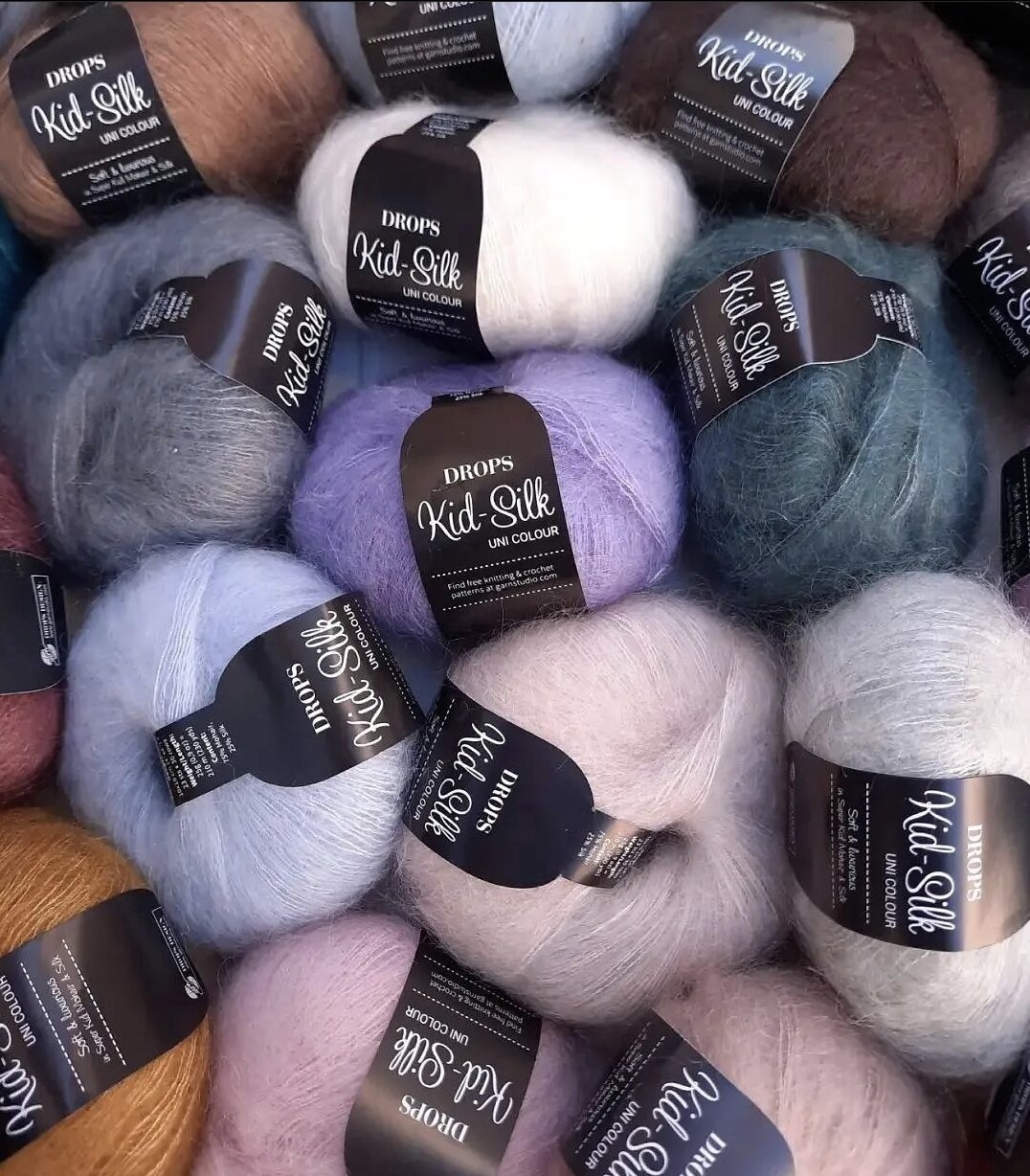 Len mohair drops kid silk @lennhapsaigon