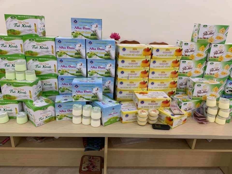 EM VỀ SẴN 500 thùng sữa chua nếp cẩm ba vì chị vàng đủ các vị sữa chua nếp cẩm sữa chua nha đam sữa chua mic vị bốn mùa sữa chua phô mai sữa caremen sữa chua chanh Leo                                                                 sữa chua trà xanh đồng