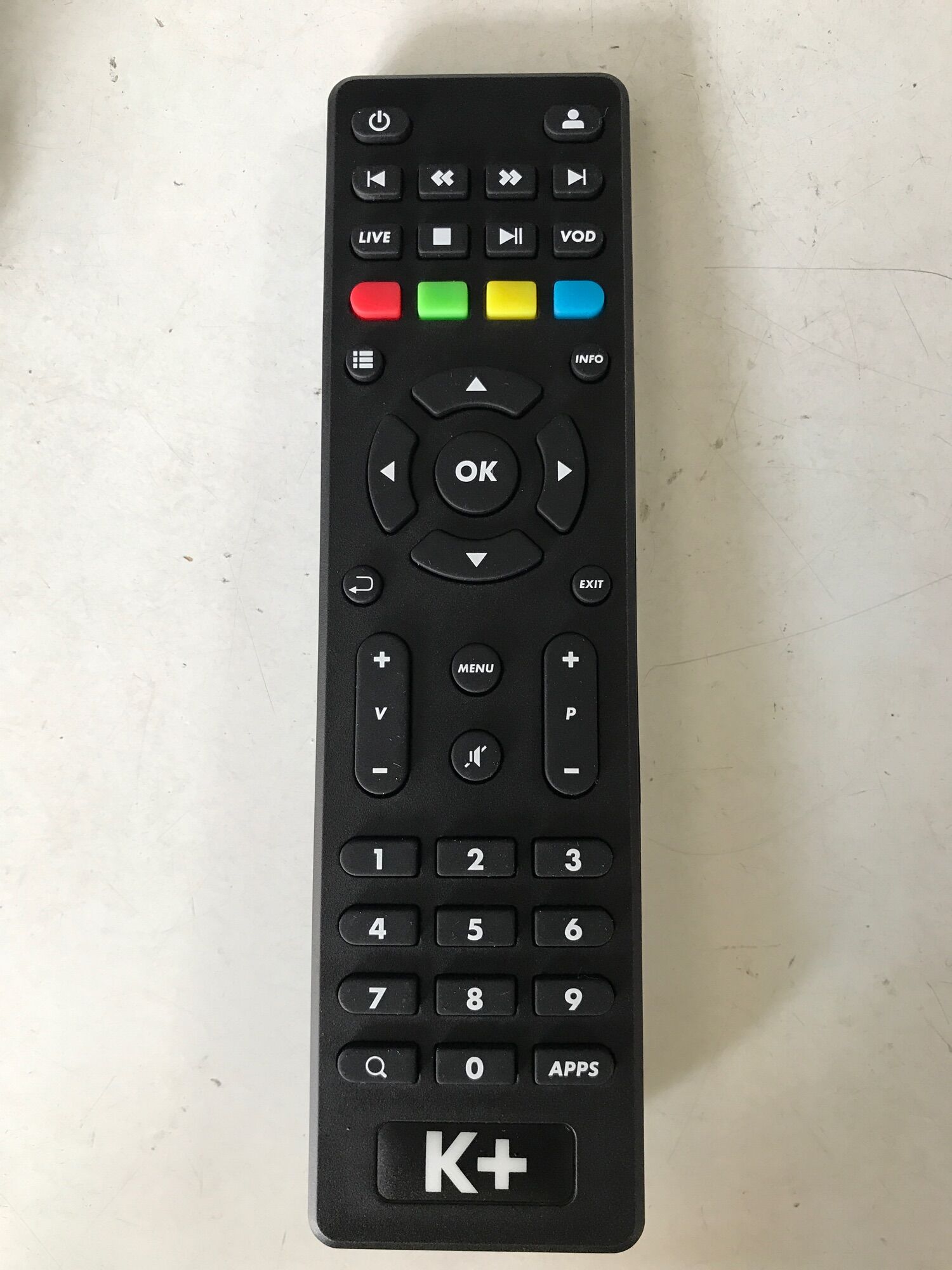 Điều khiển đầu thu k+ tv box chính hãng