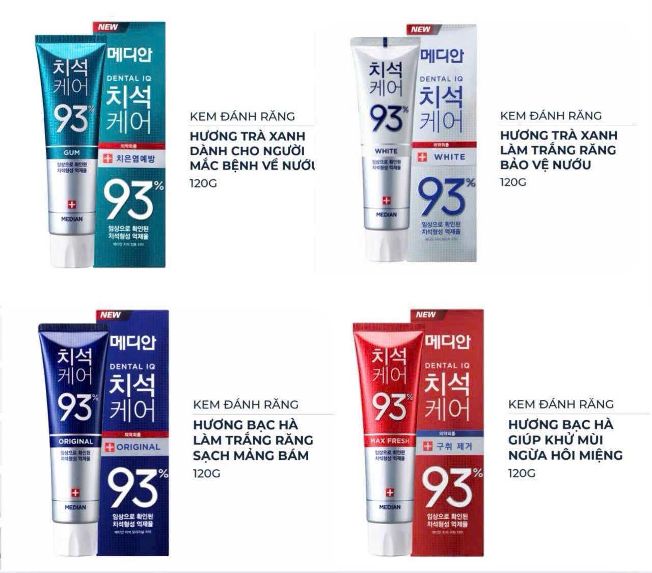 Kem Đánh Răng 93 Dental 120g. 