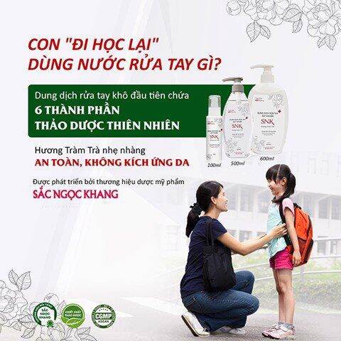[HCM]Dung dịch rửa tay sát khuẩn SNK 100 ml