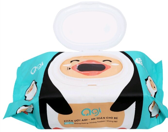 Khăn Ướt AGi 100 tờ không hương
