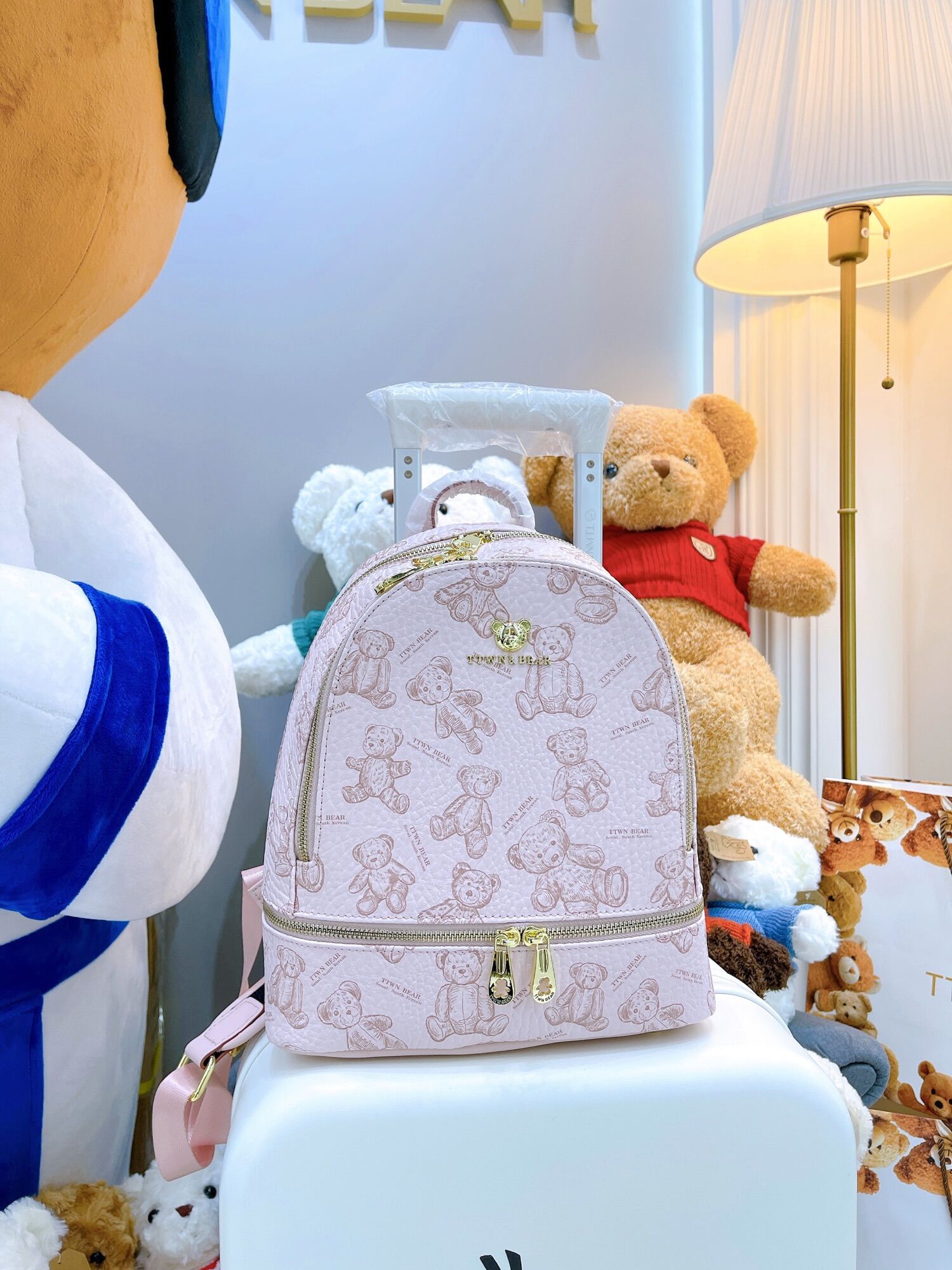 Balo ttwn bear mẫu mới (có sẵn)