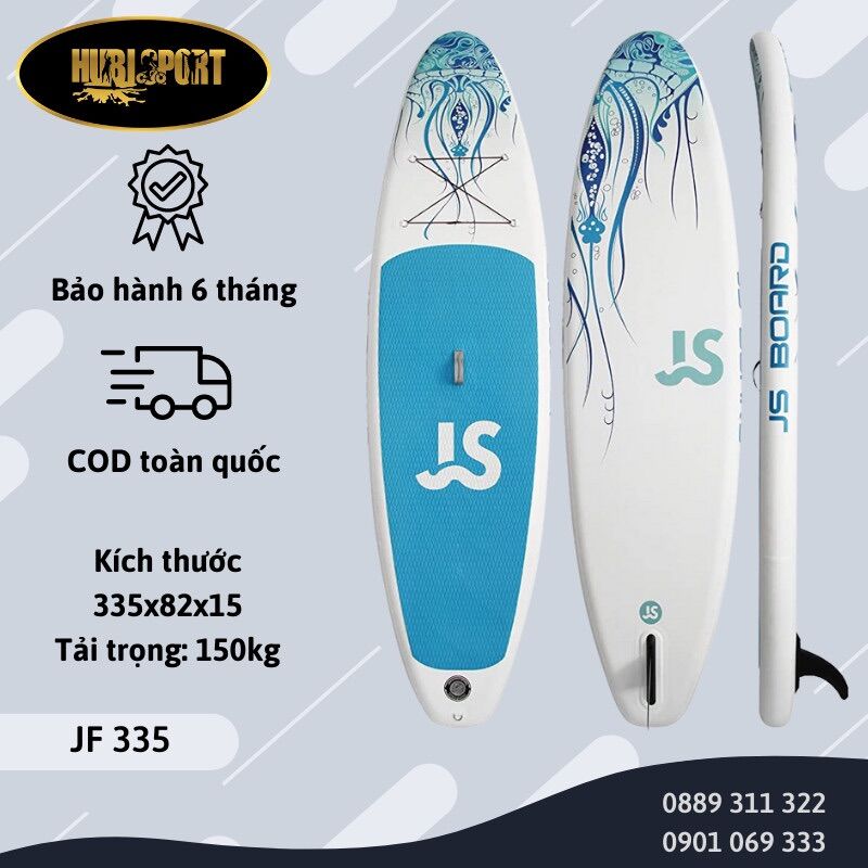 Jellyfish jf335 - js board -thuyền sup / ván chèo đứng bơm hơi