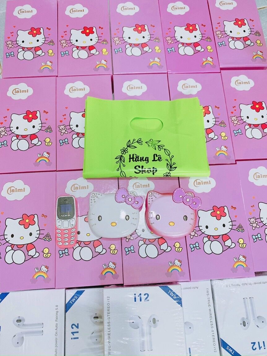 Điện thoại hello kitty mini ( tặng kèm sim)