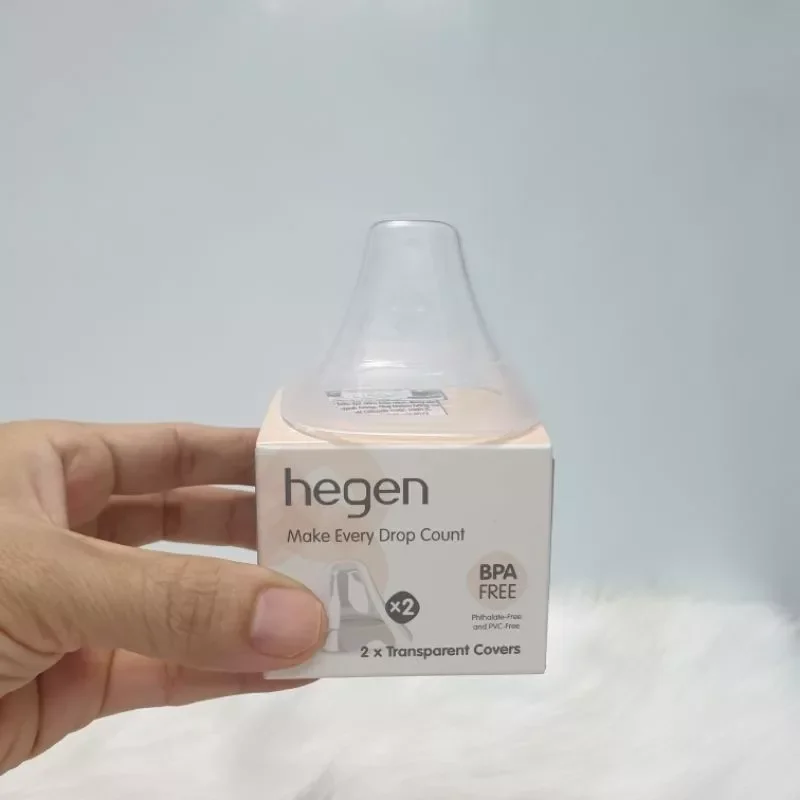 Nắp đậy ti cho bình sữa Hegen chính hãng