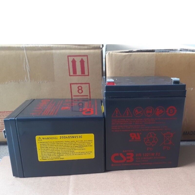 Ắc quy csb hr1221wf2 12v-5ah chính hãng - bh 12 tháng