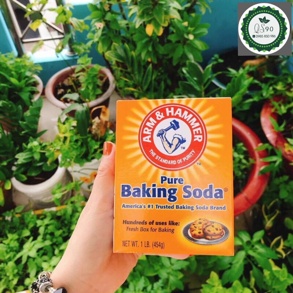 Baking Soda Arm & Hammer 454g - USA