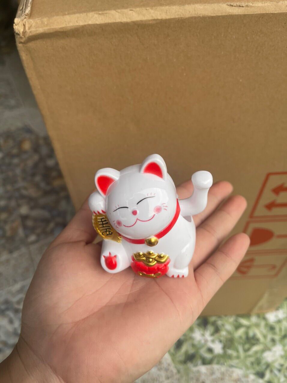 Mèo may mắn, mèo thần tài