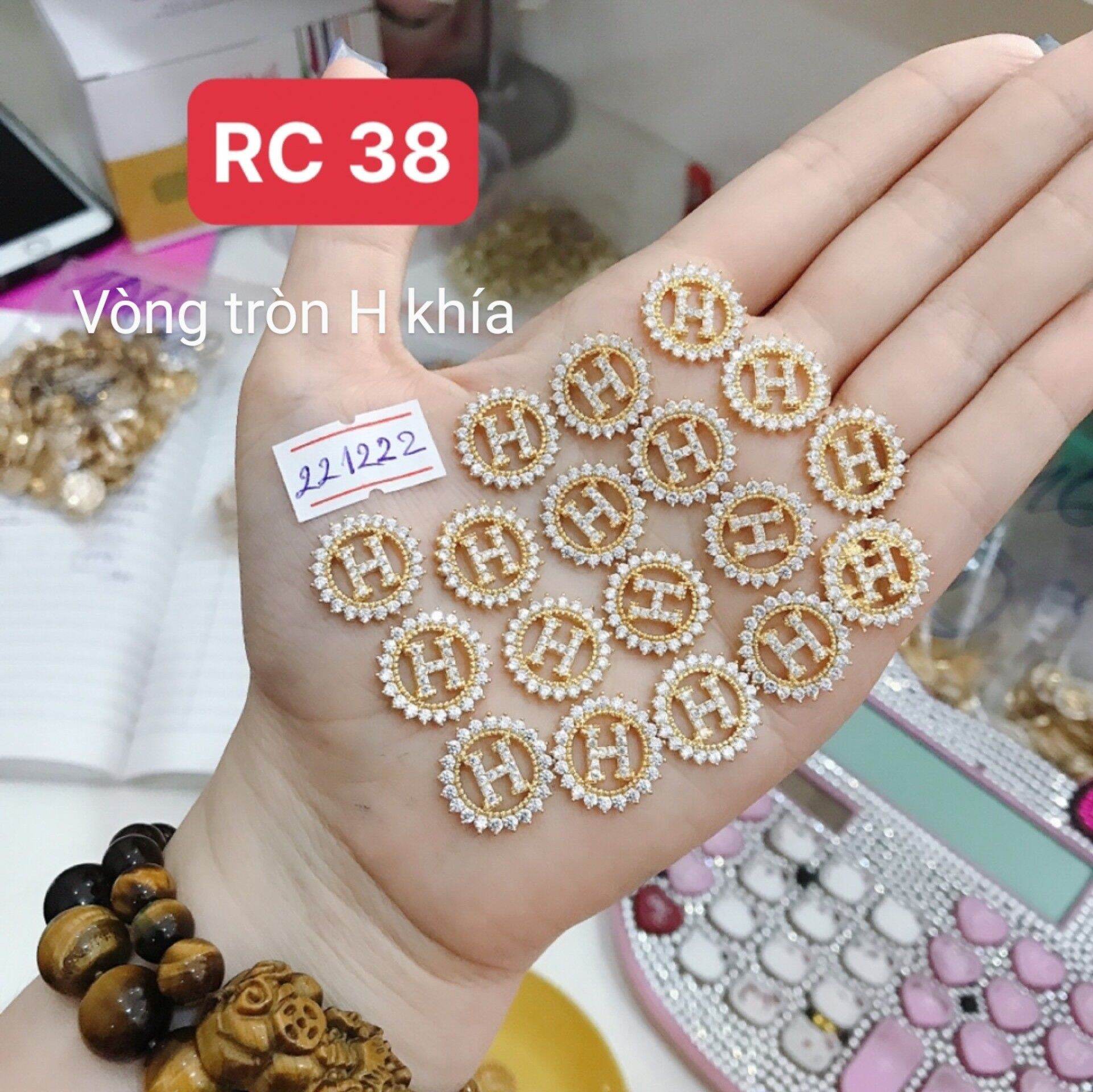 Charm nail mẫu chữ H , Dao lam , Viên kim cương đính đá hàng cao cấp không bay màu các mẫu charm hot 2023
