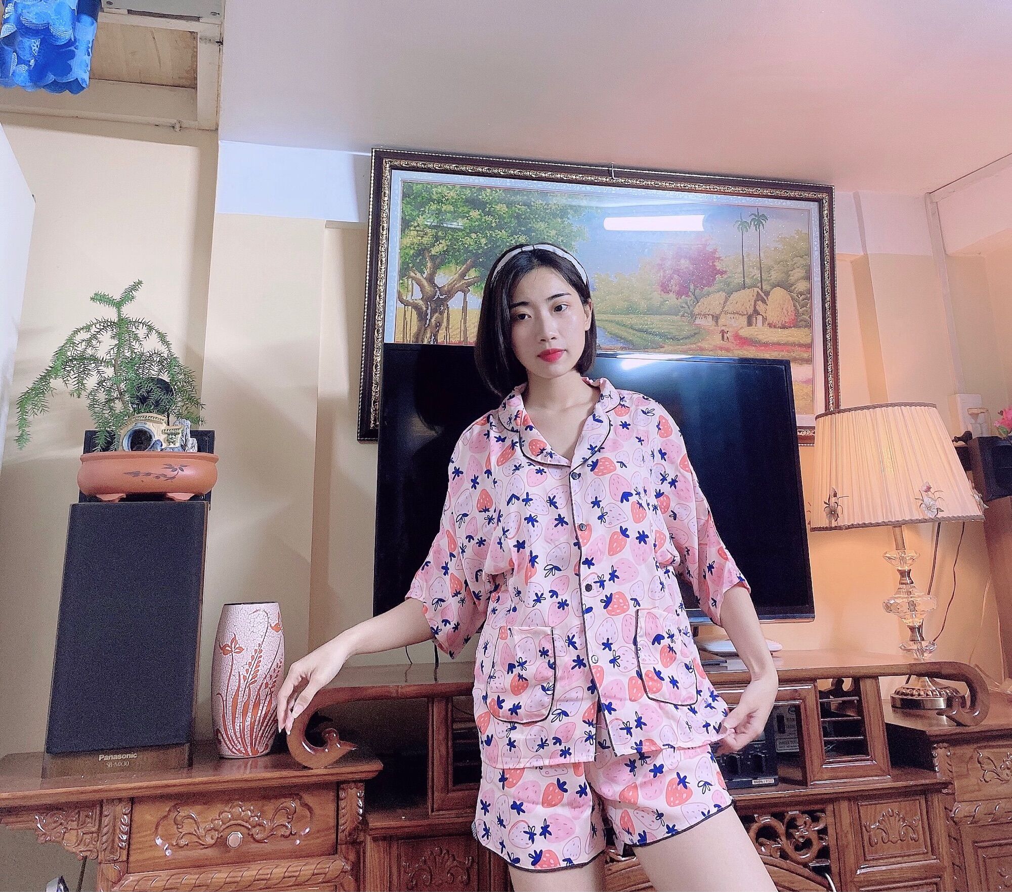 (Giá huỷ diệt)  XẢ HÀNG COMPO BỘ ĐÙI CÁNH RƠI lụa Mango mềm mát mịn