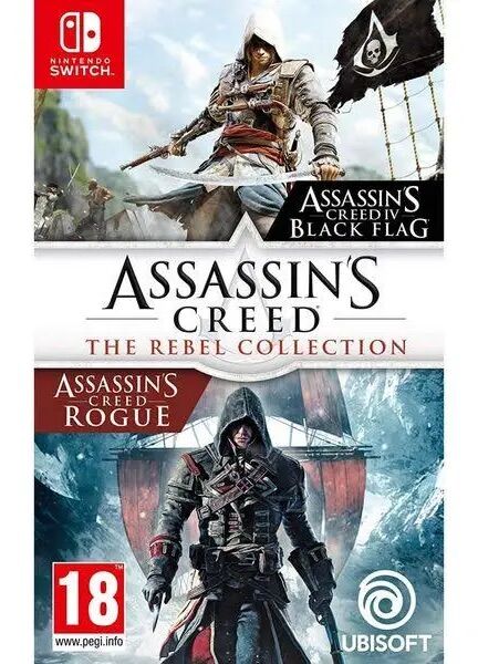 Đĩa game nintendo switch : Assassin’s creed rebel - like new/new seal