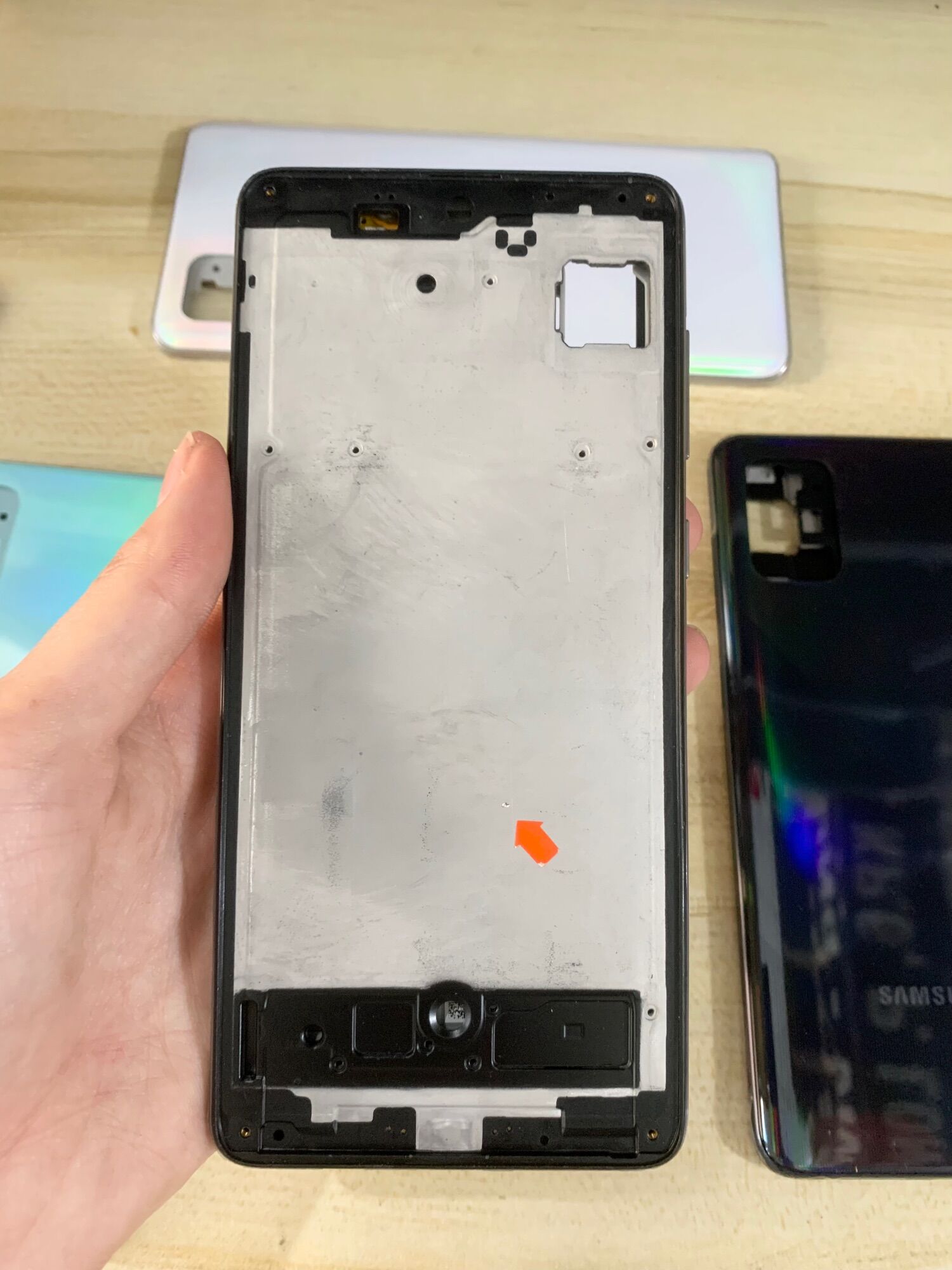 Bộ Vỏ + Sườn Samsung A71 Zin Hàng Cao Cấp