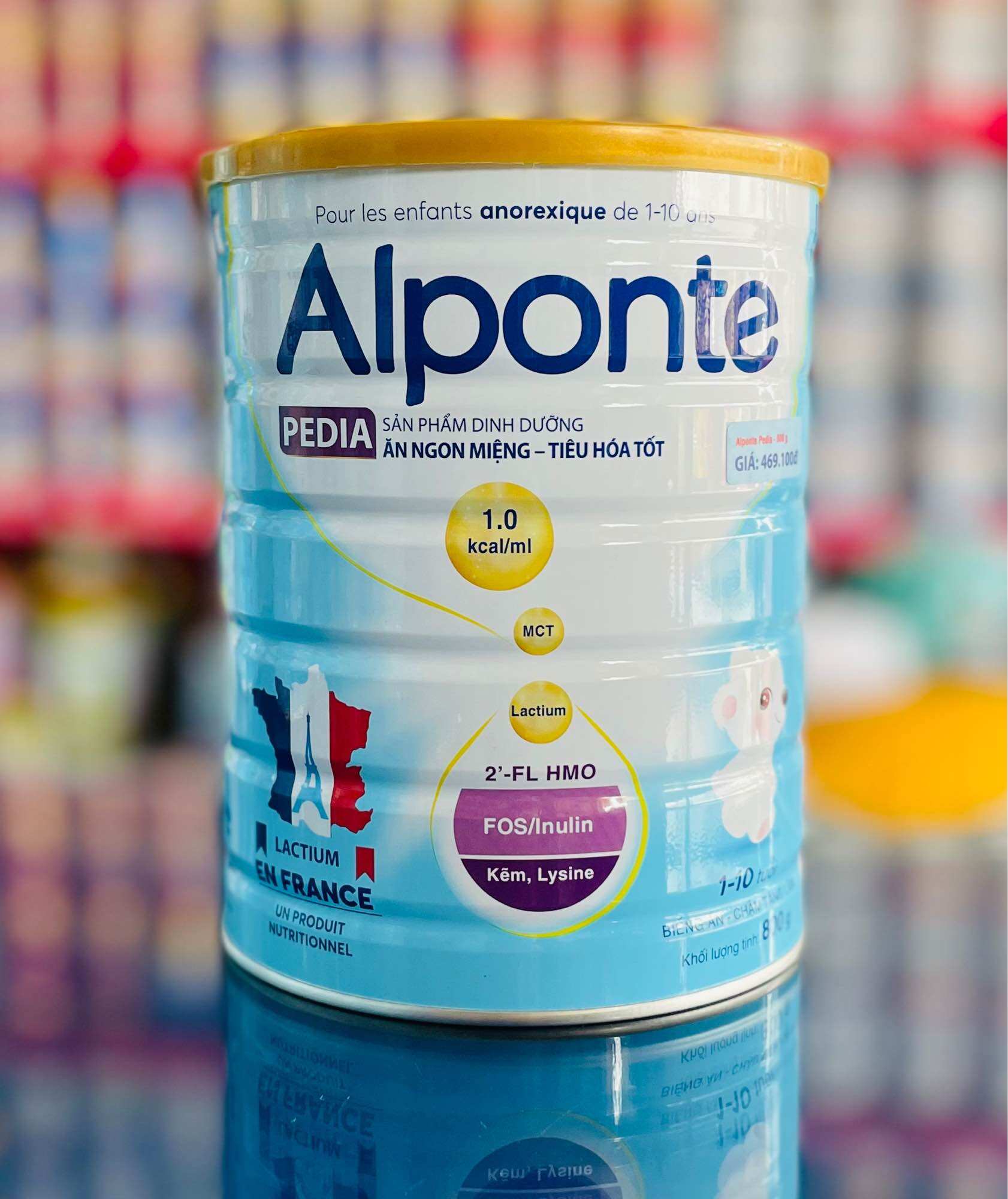 Sữa Bột Alponte Gain/Optipro/Colostrum/Grow/Pedia (800g)