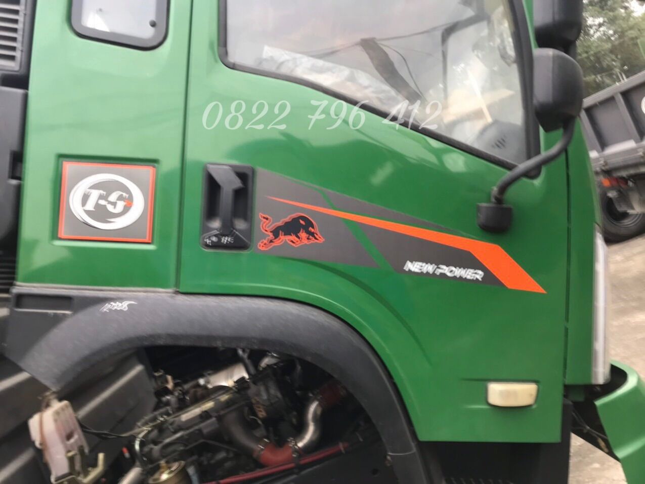 Tem xe tải Dongfeng Trường Giang 5 chân, tem xe ben Dongfeng