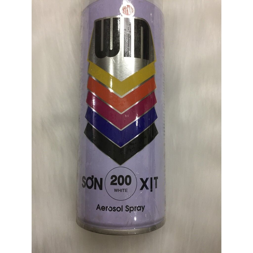 Sơn xịt Win trắng sữa 200