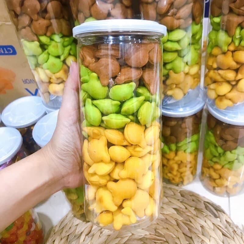 BÁNH GẤU NHÂN KEM MIX 3 VỊ 500GR