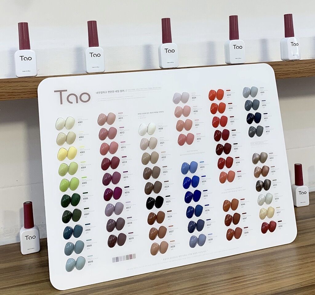 Sét sơn gel tao 58 màu ( tặng kèm base, top, bảng màu )