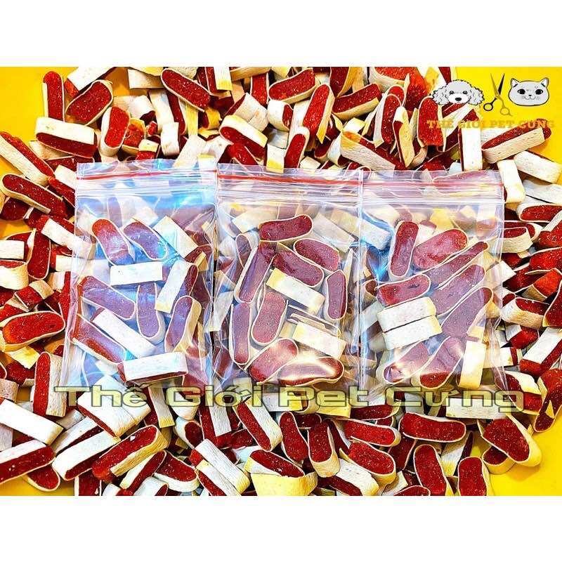 Sushi bò cuộn giàu dinh dưỡng hamster 20gr thỏ bọ sóc nhím