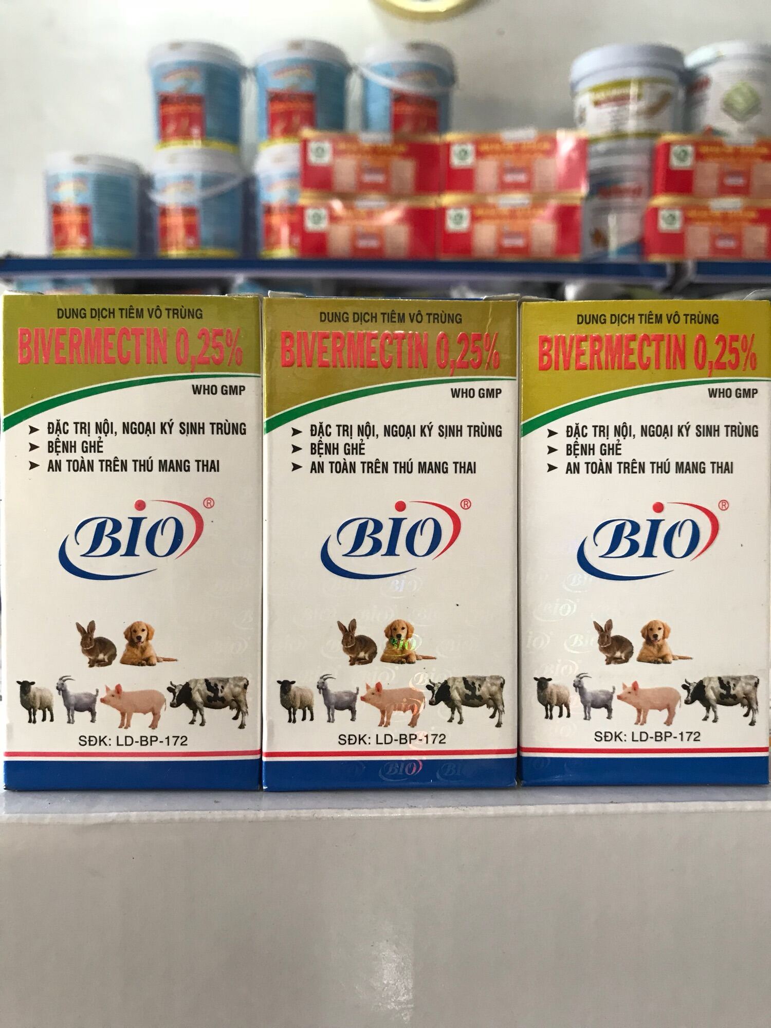 Tẩy giun Bivermectin 100ml