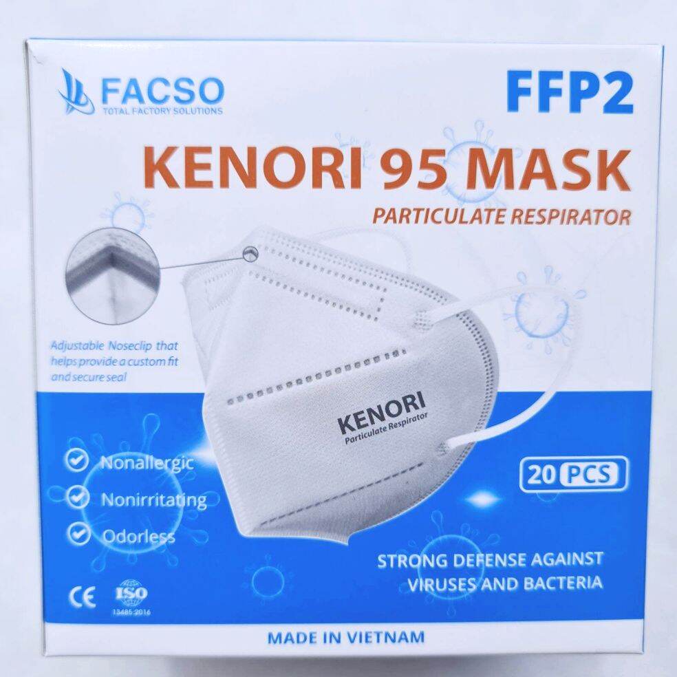 HỘP (20 CÁI) Khẩu Trang KENORI N95