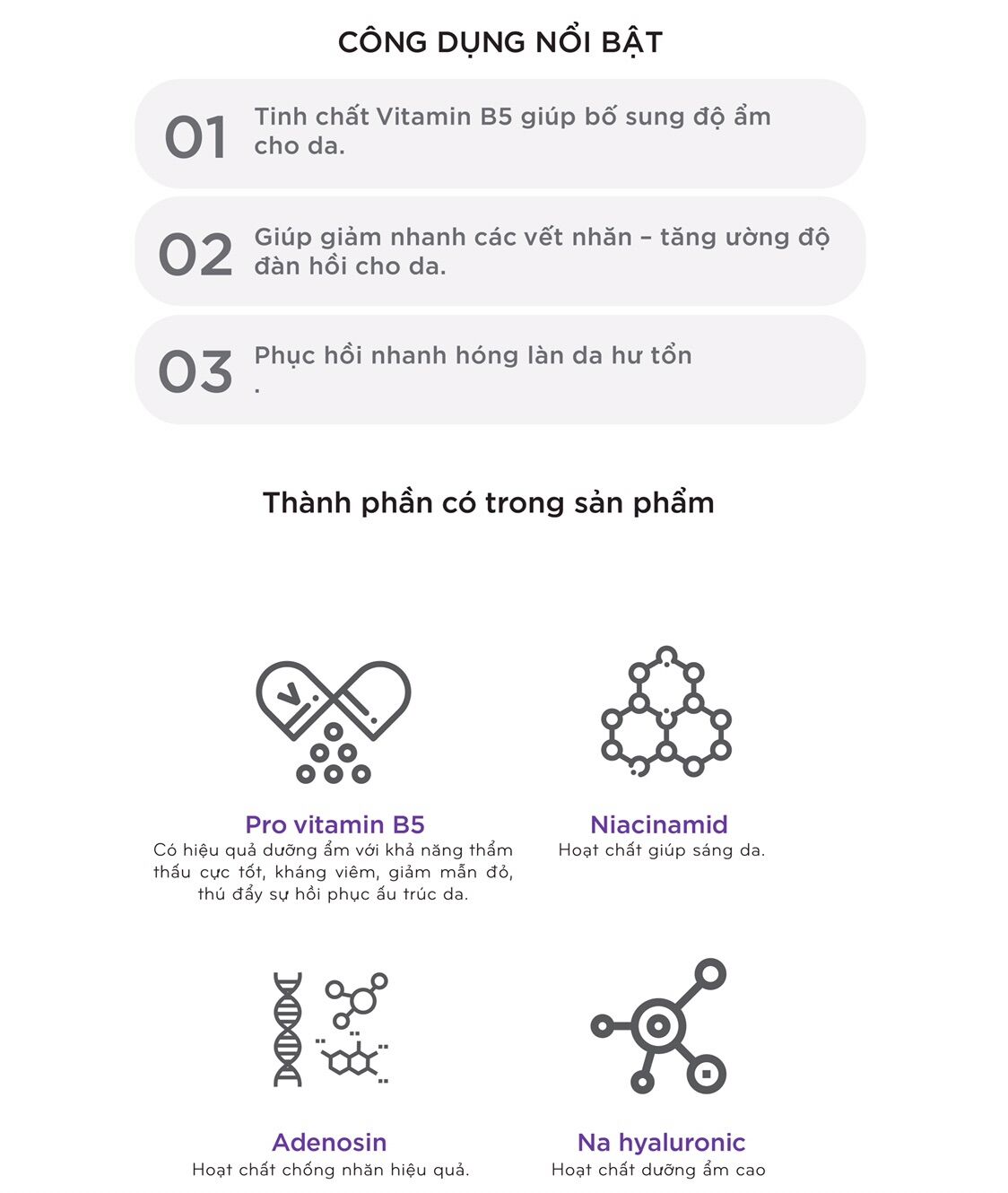SERUM DƯỠNG ẨM TRẮNG DA GOODNDOC HYDRA B5 30ml