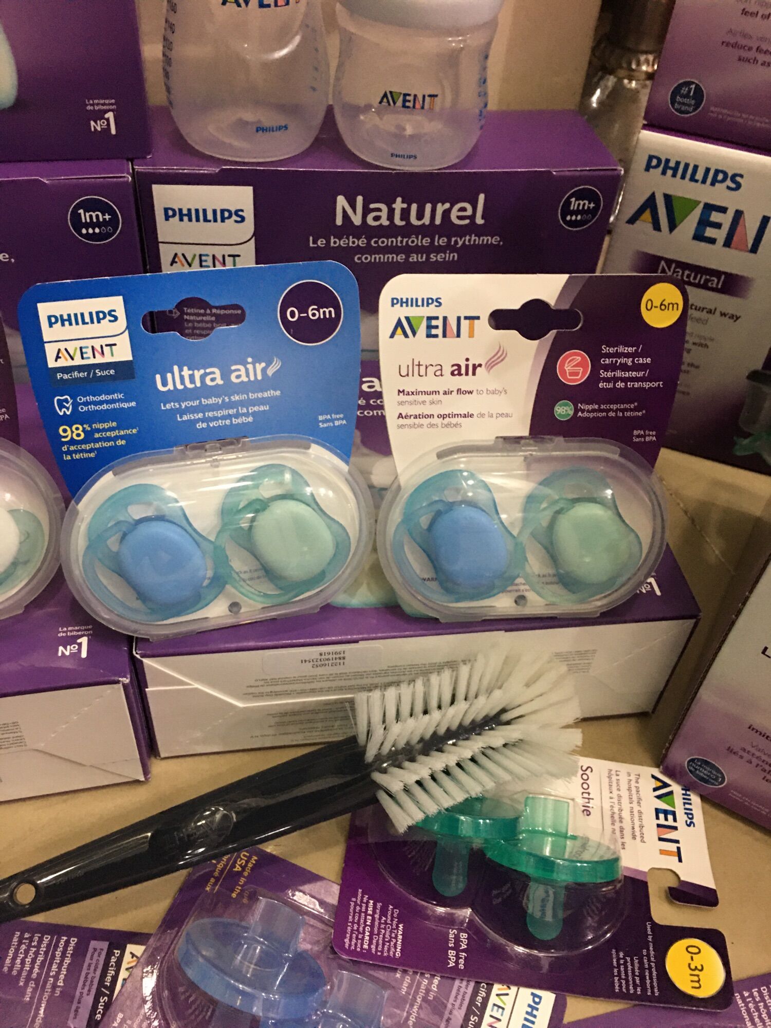 Ti ngậm avent 0-6m [ chính hãng ]