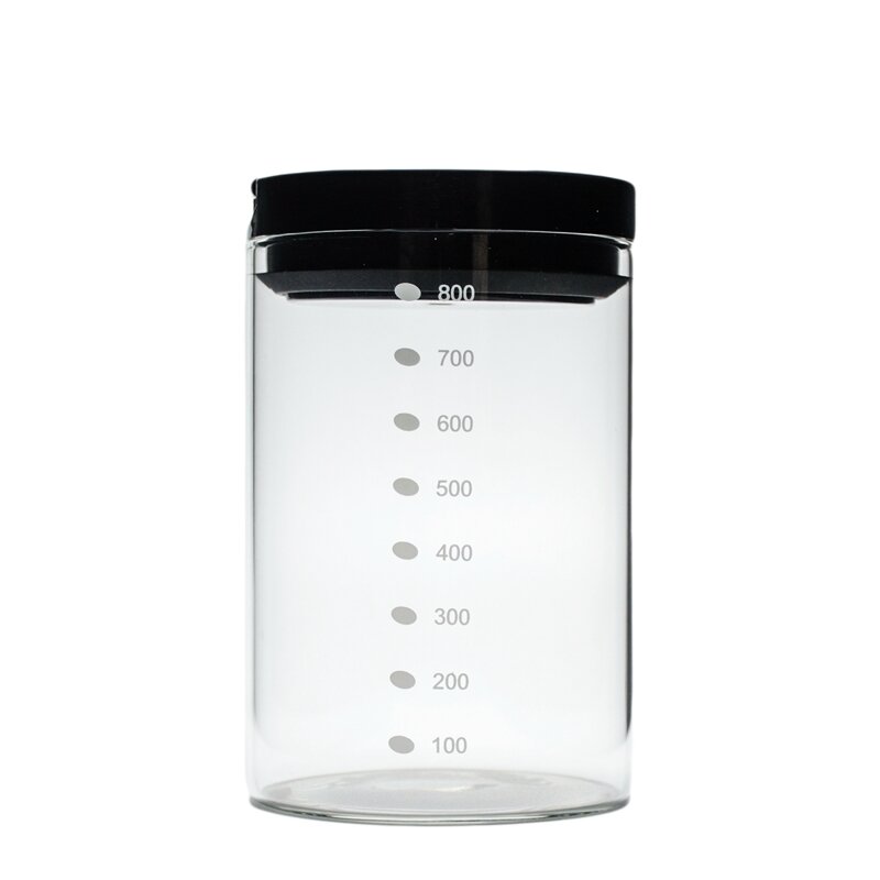 Bình Đựng Hạt Cà Phê Bình Kín Bột Cà Phê Bình Cà Phê Thủy Tinh Borosilicate Bình Trà Sữa Bột Bình Chứa Thực Phẩm