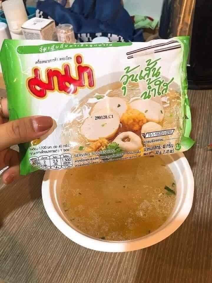 Miến ăn liền thái lan - lốc 6 gói