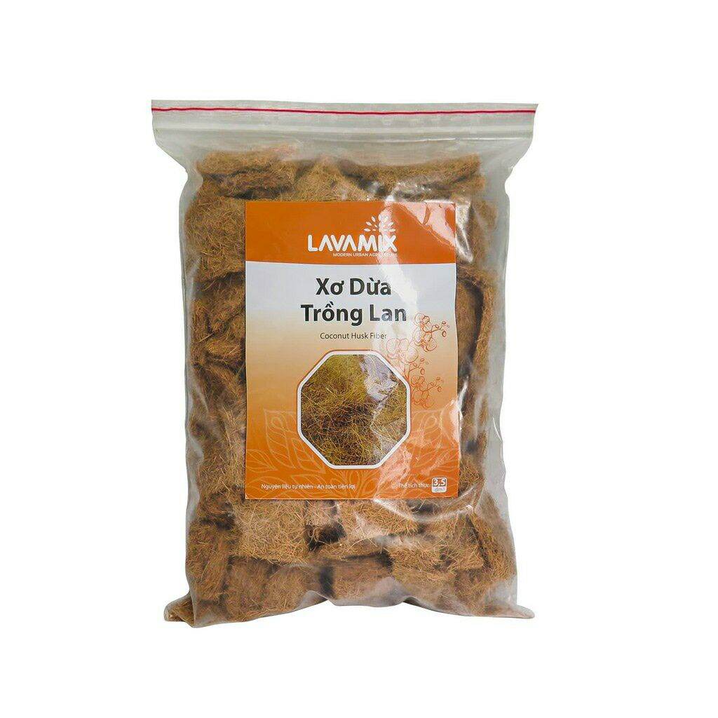 [HCM]Xơ dừa miếng giá thể trồng Lan 35dm