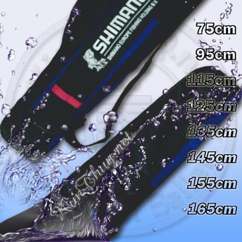 Túi đựng cần shimano đủ size từ 95cm-1m65 _ chất lượng chống thấm nước siêu bền