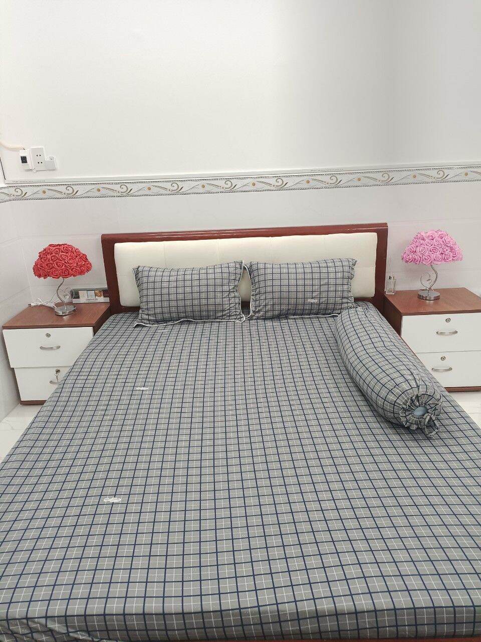 Bộ thun hàn quốc 4 món nệm dày trên 20cm