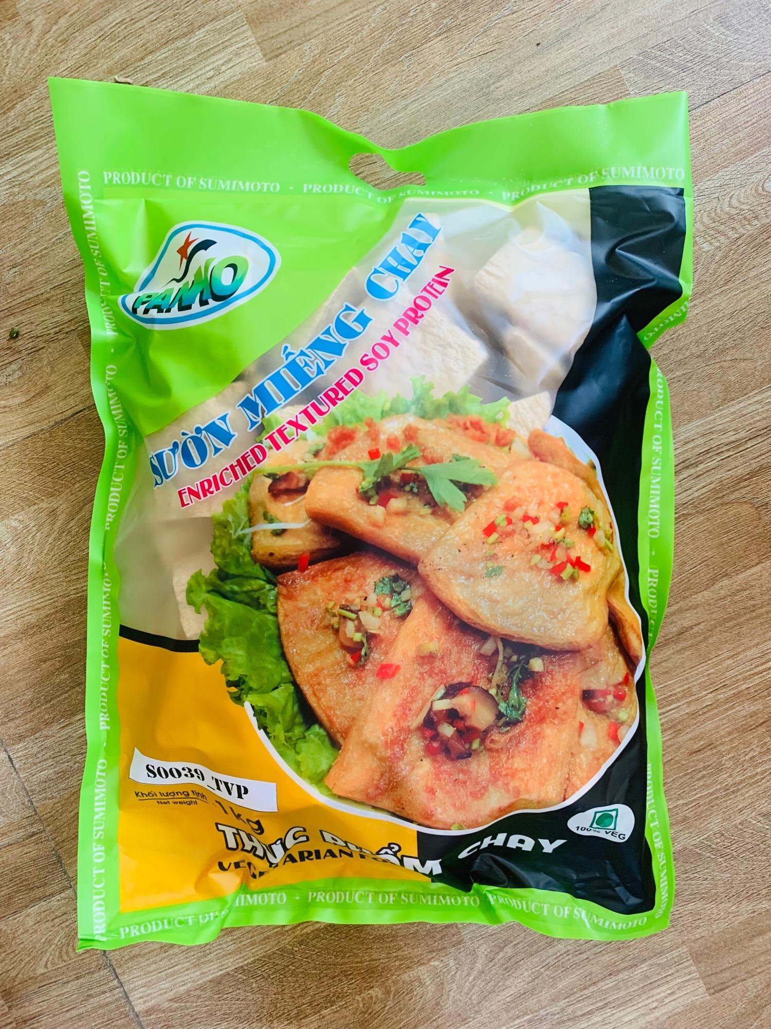 Sườn miếng chay Panko gói 1kg