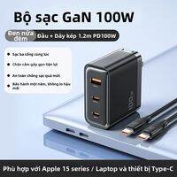 Toocki | Đapter Sạc Nhanh Đa Cổng 100W GaN PD USB-C