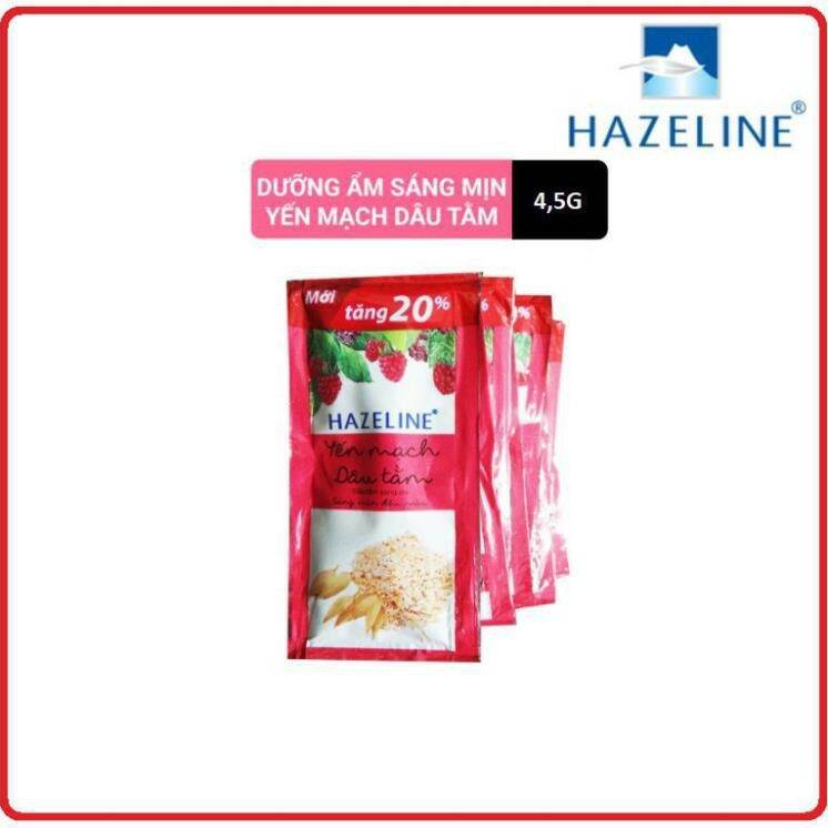 1 dây 12 gói sữa tắm trắng da hazaline