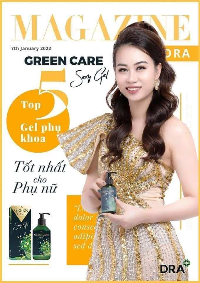 Dung dịch vệ sinh Green Care thơm mát,se khít