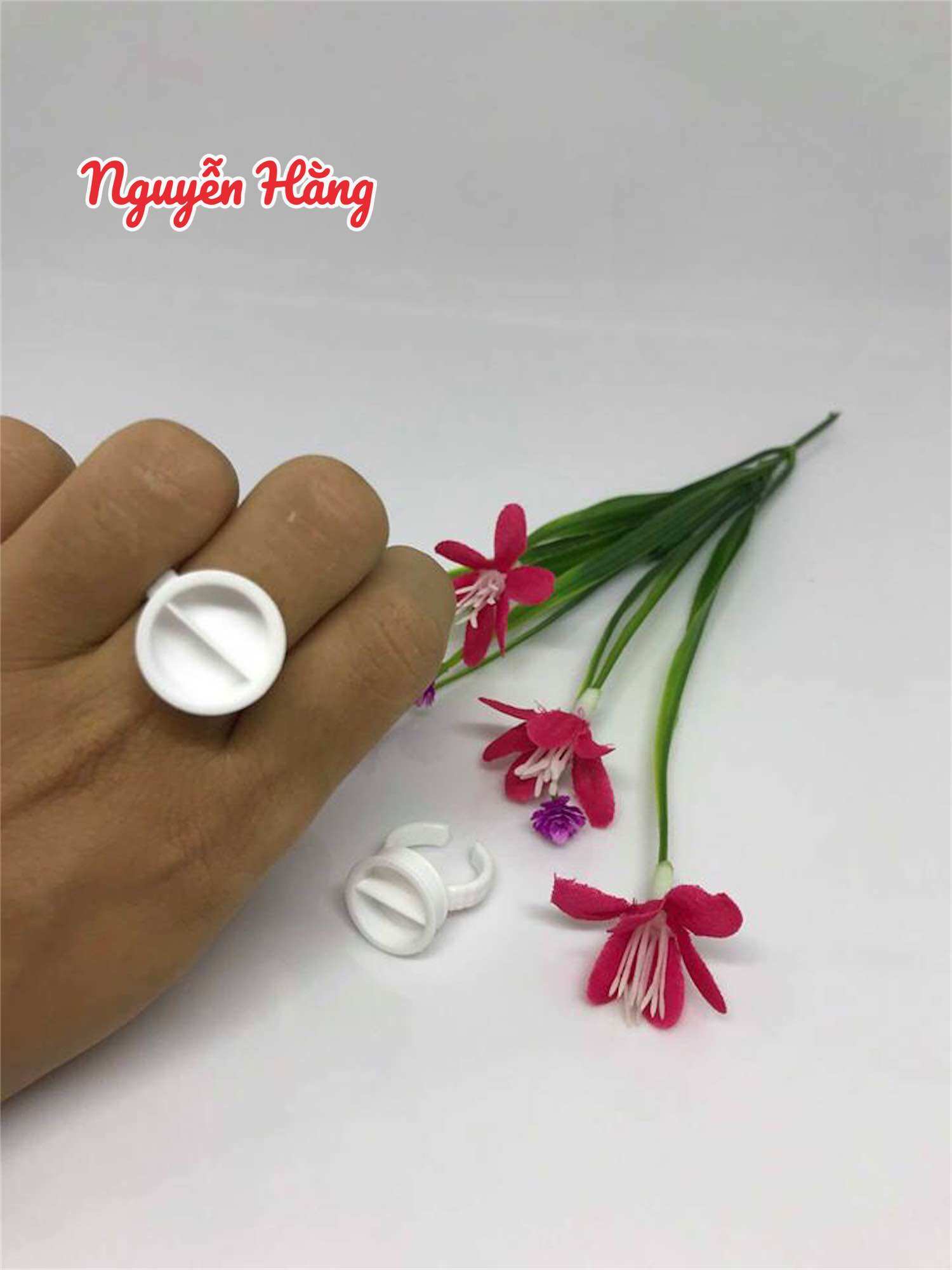 100 Nhẫn đựng mực phun xăm