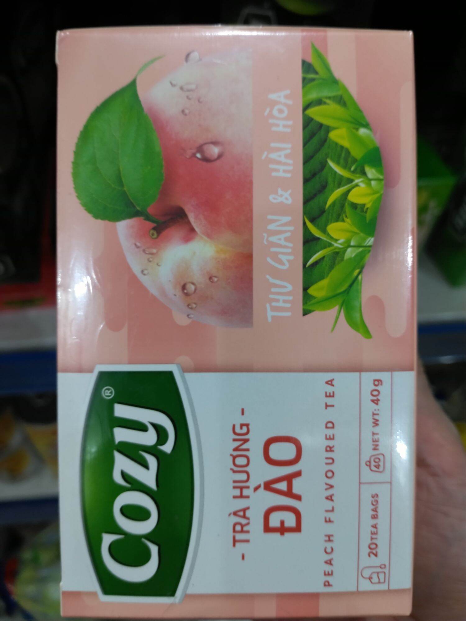 Trà Cozy nhúng các vị hộp 40g